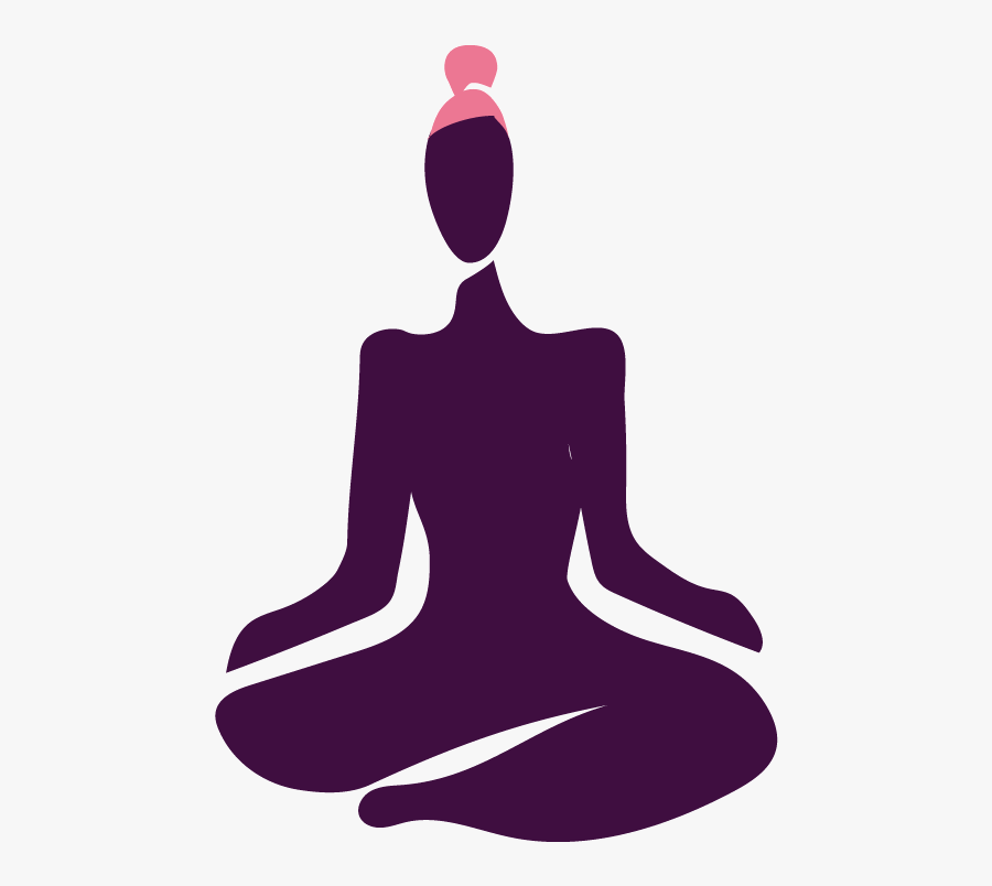 Meditation Zen Illustration - Silhouette, Transparent Clipart