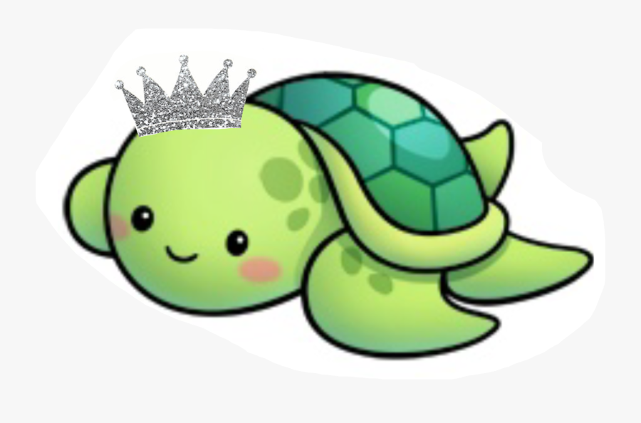 Cute Sea Turtle Cartoon, Transparent Clipart