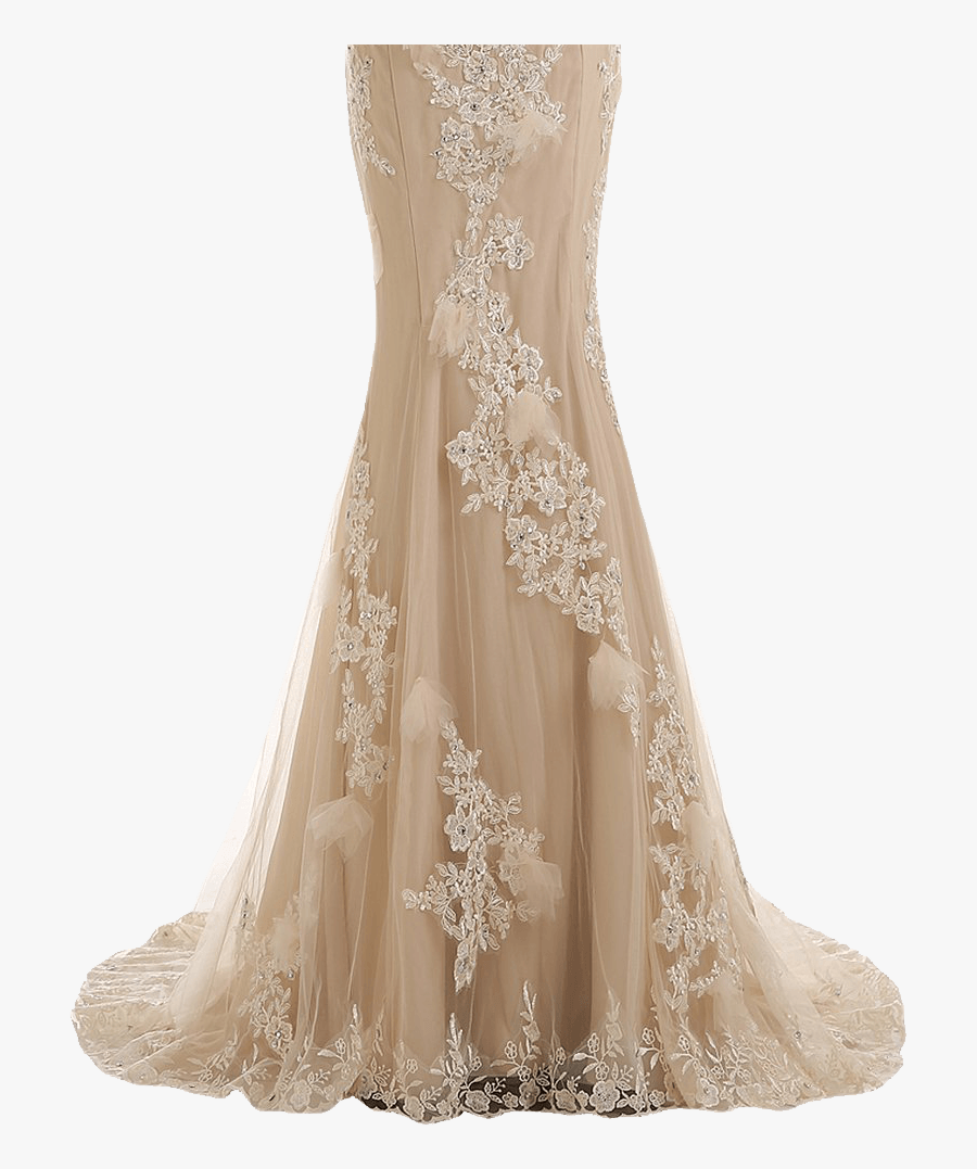 Wedding Dress Evening Gown Bride - Wedding Dress, Transparent Clipart