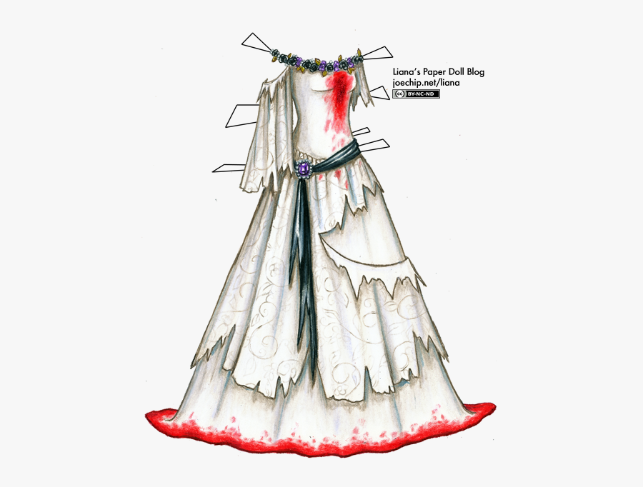 Bloodstained Dress, Transparent Clipart