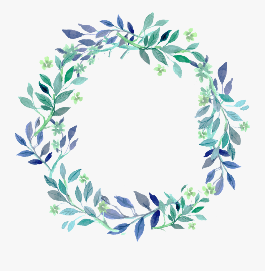 Wedding Dress Bg - Watercolor Leave, Transparent Clipart