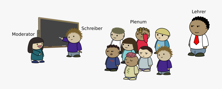 Flipped Classroom Moderator Clipart - Aktives Plenum, Transparent Clipart