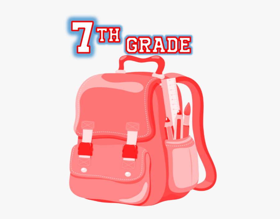7th Grade Vb - Transparent Background Backpack Clipart, Transparent Clipart