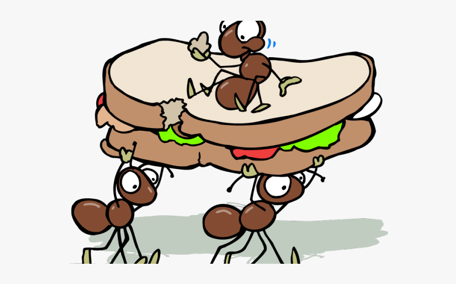 Outside Clipart Picnic - Picnic Basket And Ants, Transparent Clipart