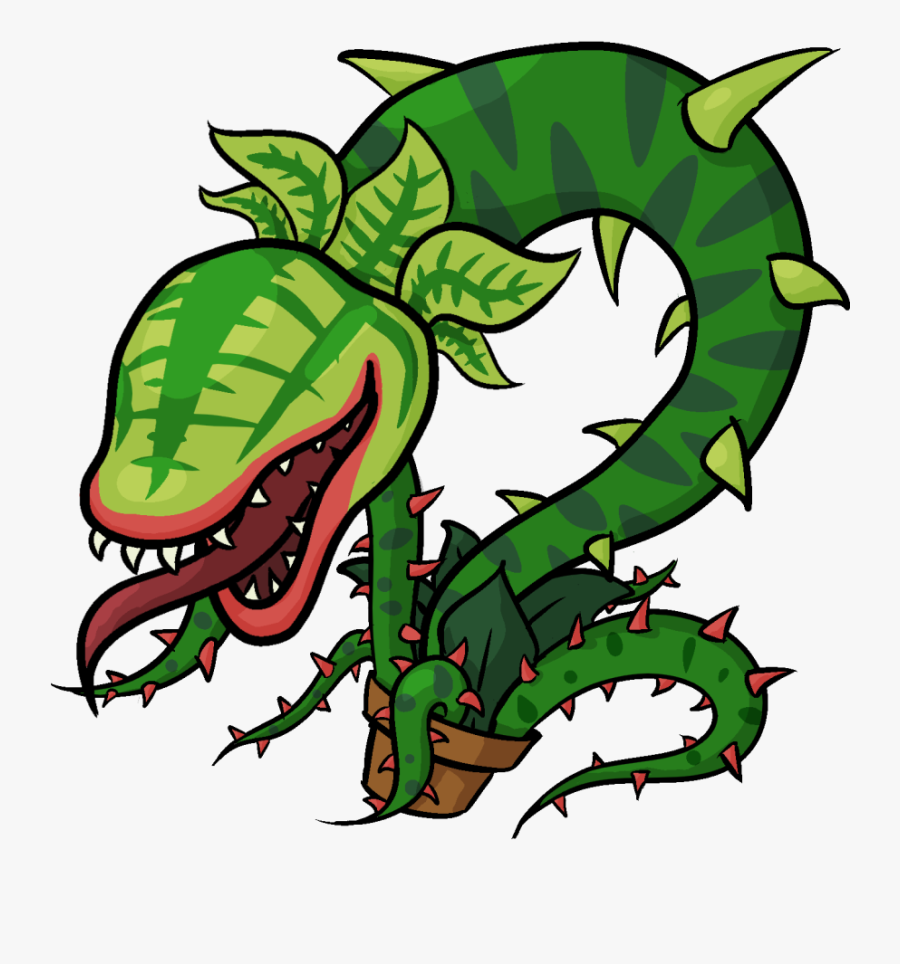 Little Shop Of Horrors Plant Cartoon, Transparent Clipart