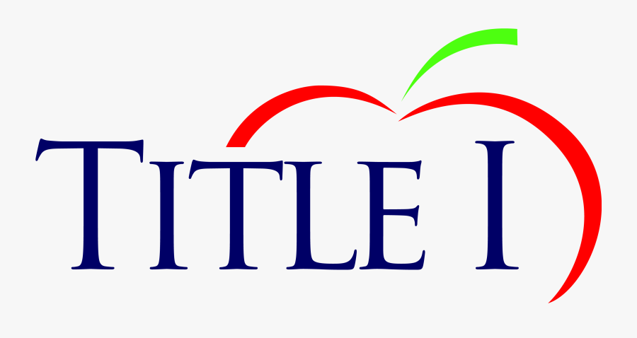 Title I Logo - Title 1 Schools Logo, Transparent Clipart