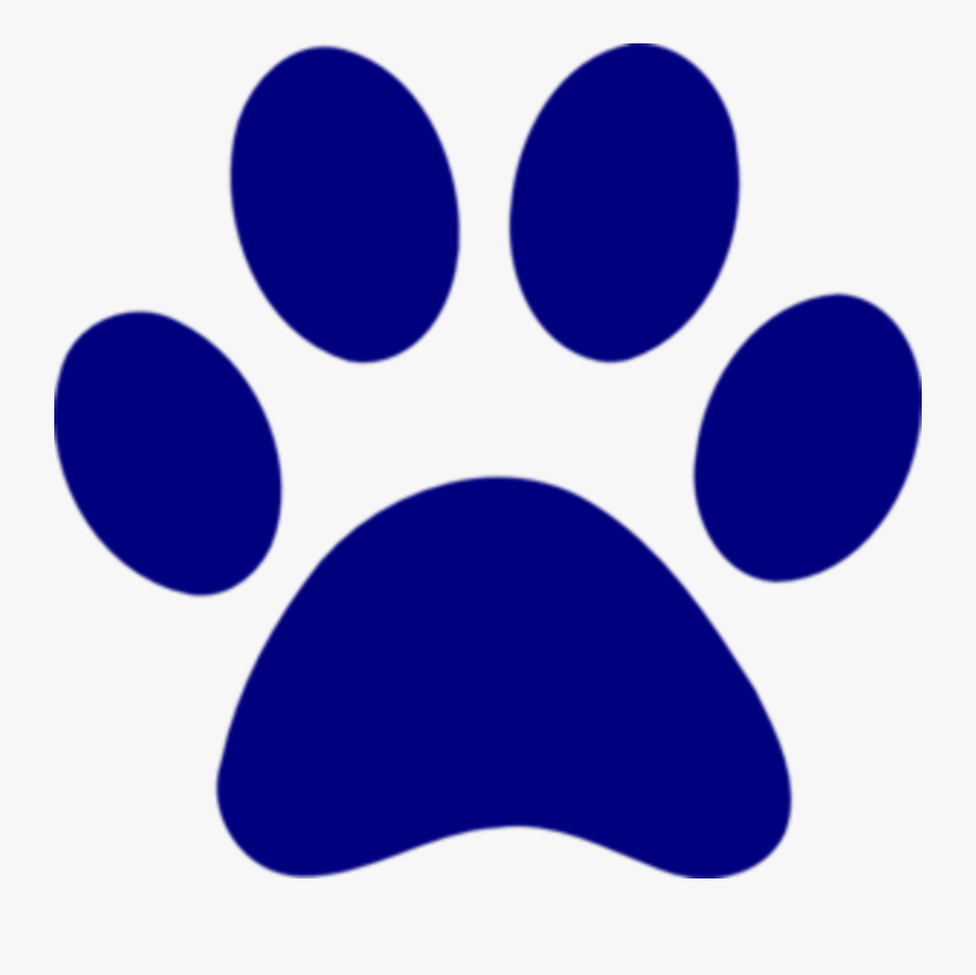Paw Patrol Paws Blue, Transparent Clipart