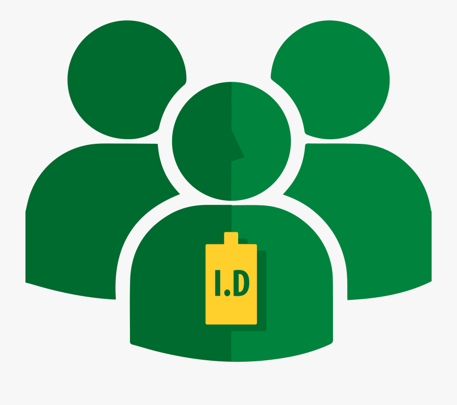 We"re Carding To Keep You Safe - Transparent People Icon Vector, Transparent Clipart