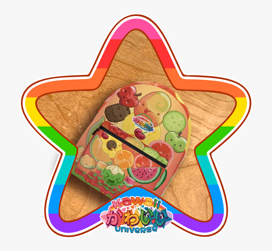 Kawaii Universe Cute Fruit Designer Back Pack 01, Transparent Clipart