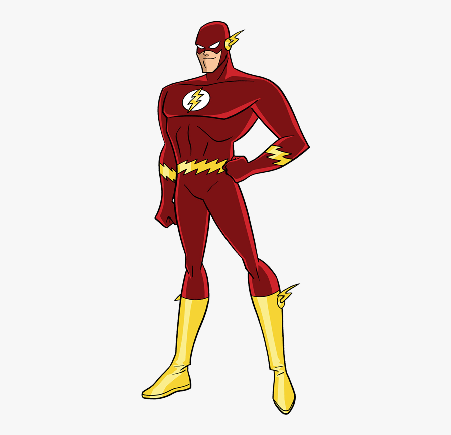 Justice League Flash Animated, Transparent Clipart