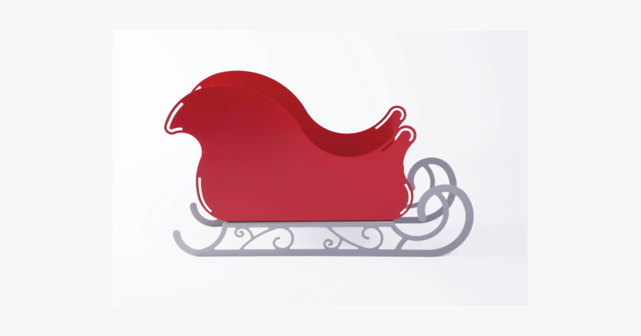 Wheelchair Sleigh, Transparent Clipart