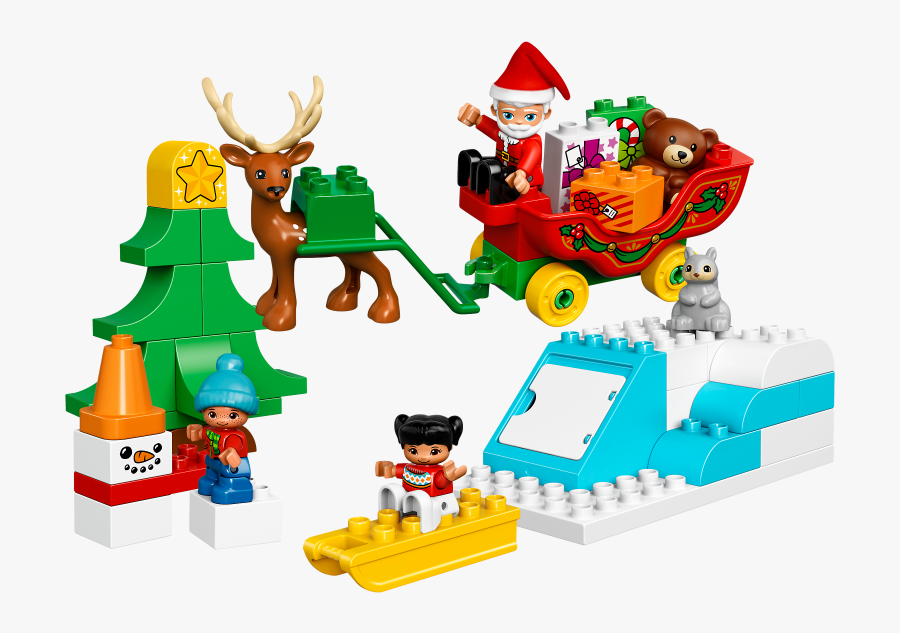 Duplo Santa's Winter Holiday, Transparent Clipart
