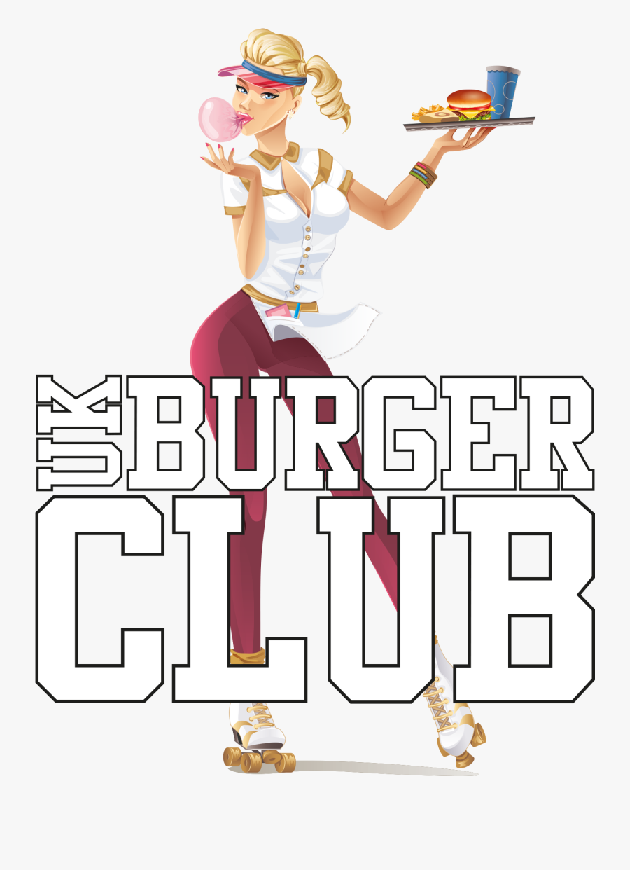 #meetformeat Home Of The Uk Burger Club - Cartoon, Transparent Clipart
