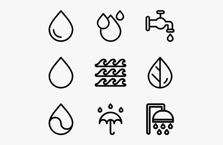 Water - Ios Send Button Icon, Transparent Clipart