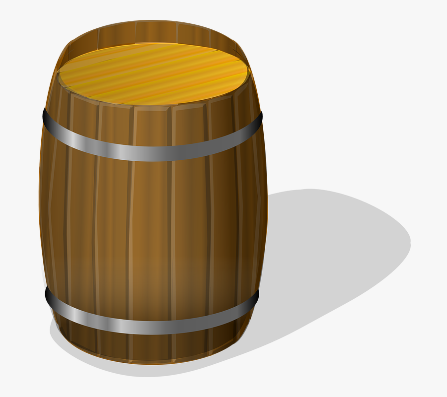 Clipart Free Download Collection Of Free Barrelled - Wooden Barrel Clip Art, Transparent Clipart