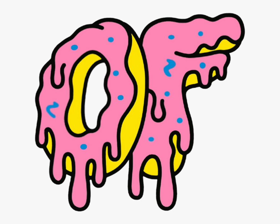 Odd Future Logo Dripping , Png Download - Odd Future Logo Png, Transparent Clipart