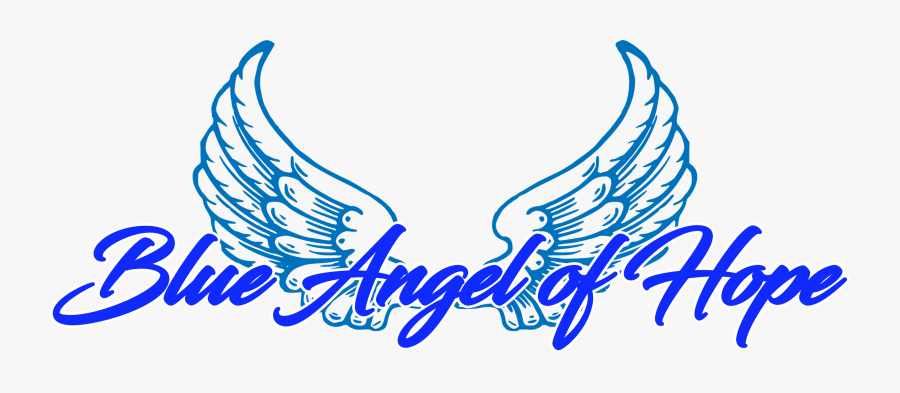 Blue Angel Of Hope Logo Blacksword, Transparent Clipart