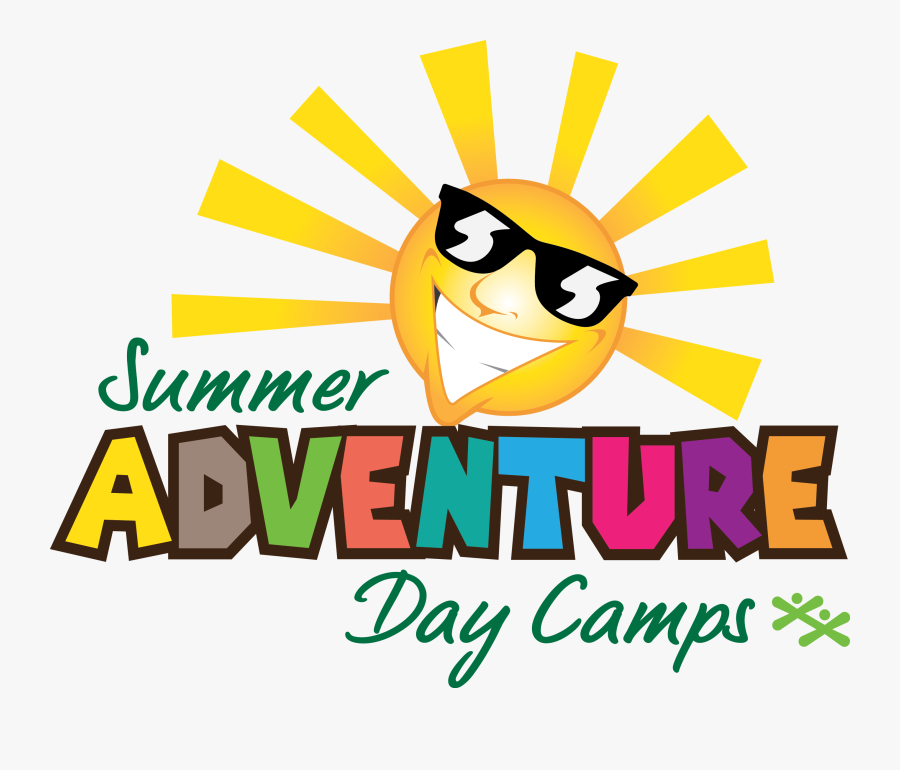 Summer Adventure Camp Logo, Transparent Clipart