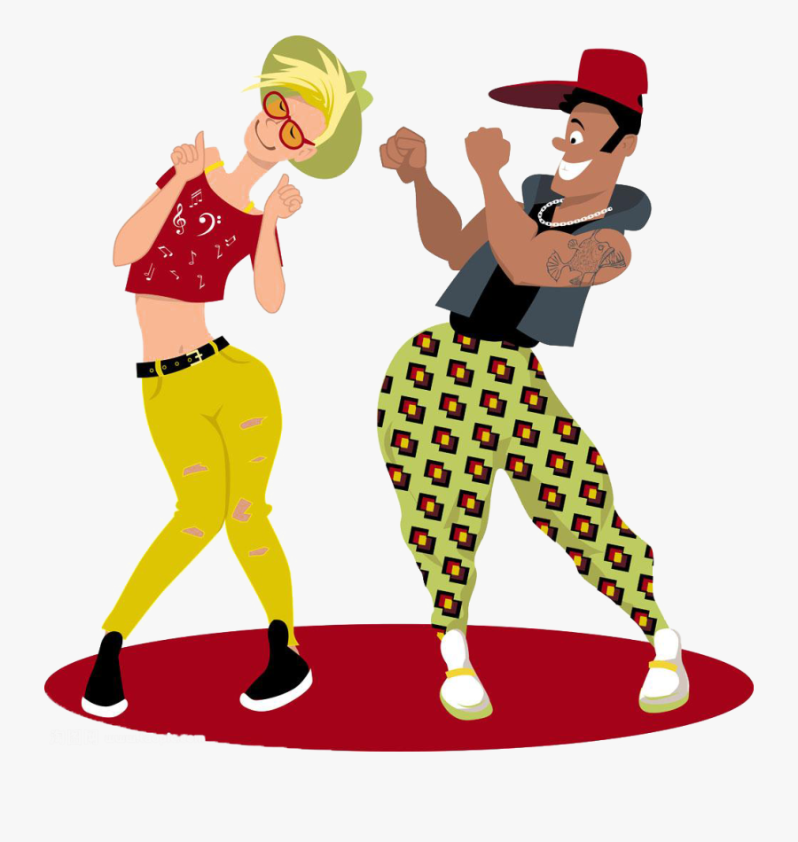 Dance Cartoon Royalty - Funny Cartoon Dance Png, Transparent Clipart