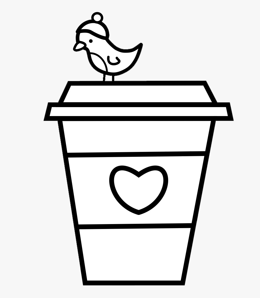 We"d Be Happy To See How You Use Them - Coffee Cup Outline Png, Transparent Clipart