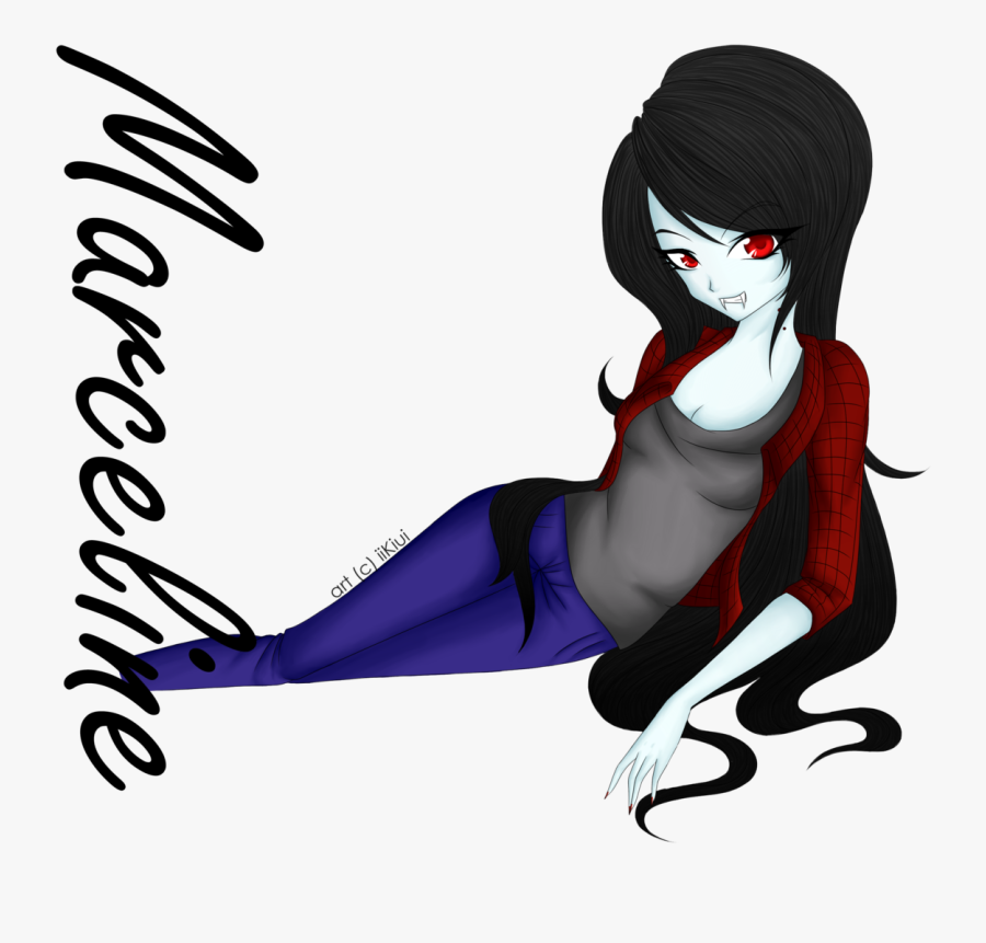 Adventure Time Clipart Marceline - Cartoon, Transparent Clipart
