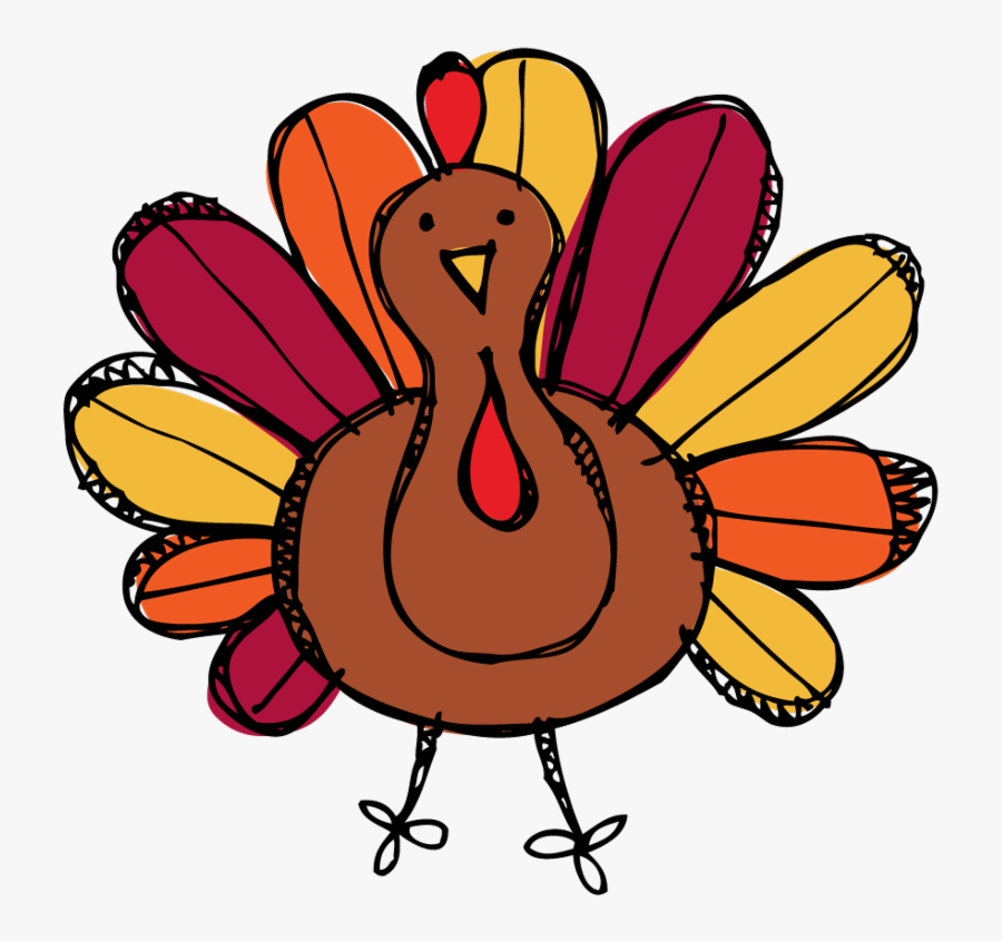 We Give Thanks - Turkey Clip Art Free, Transparent Clipart