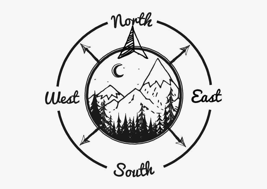 Adventure Compass Graphic Narrowleaf Adventure Photography - Circle, Transparent Clipart