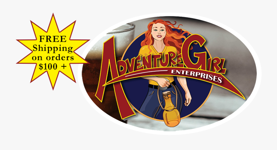 Adventure Girl Growlers - Emblem, Transparent Clipart