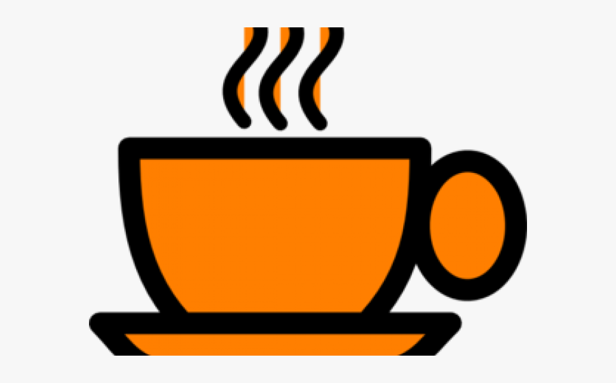 Coffee Clipart Orange - Coffee Cup Clip Art, Transparent Clipart