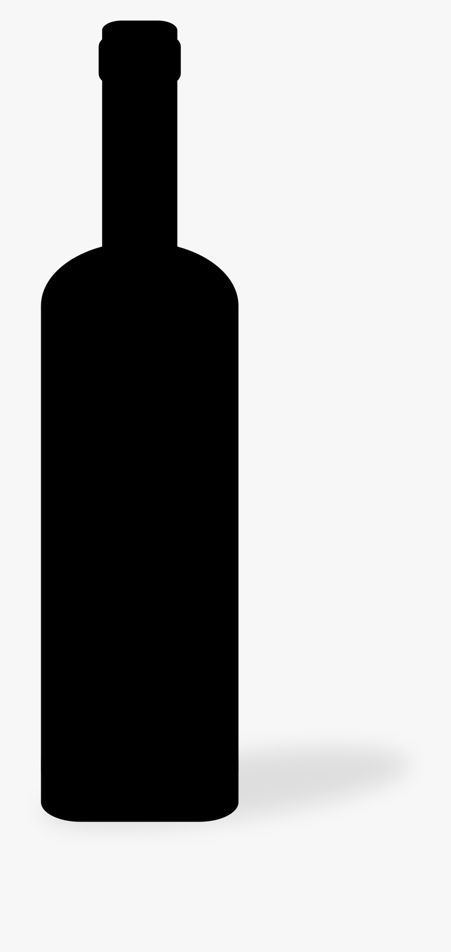 Clip Art Transparent Library Vector Bottle File - Glass Bottle, Transparent Clipart