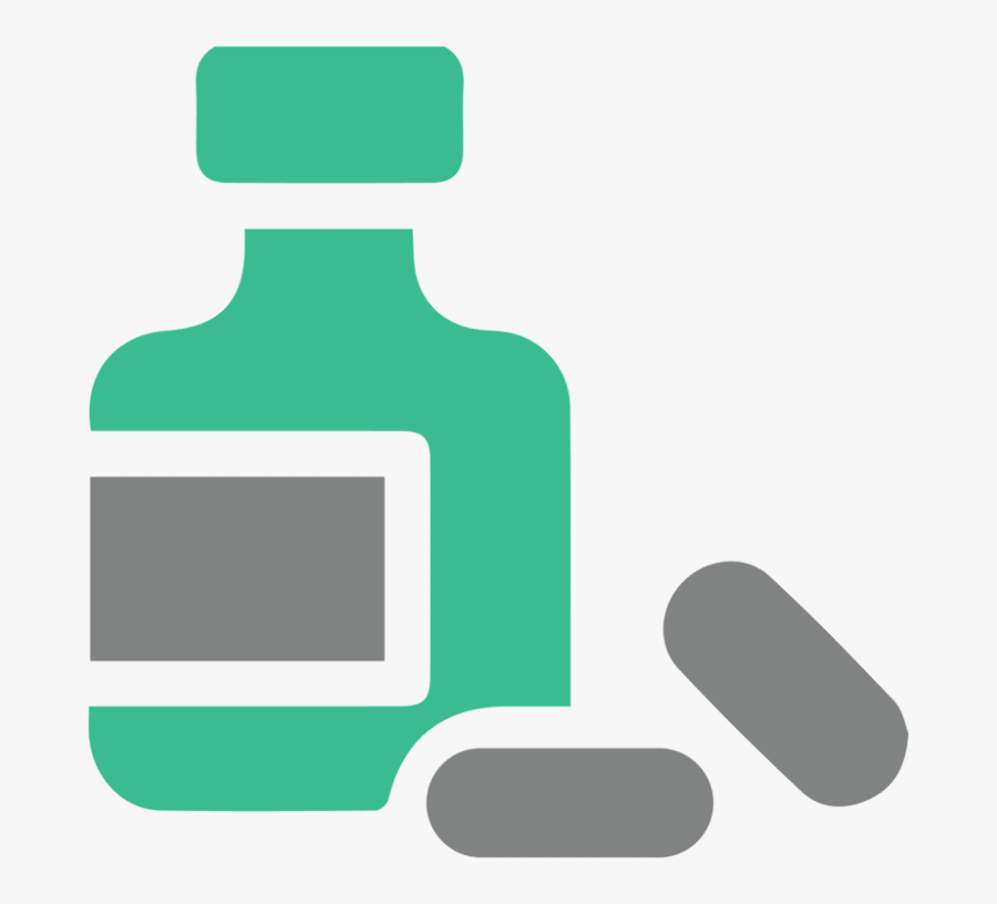 Pill Medicine Bottle Vector Png, Transparent Clipart