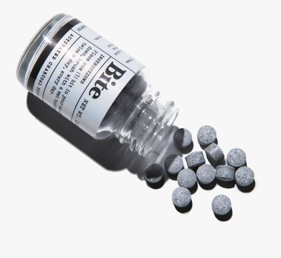 Activated Charcoal Tablet, Transparent Clipart