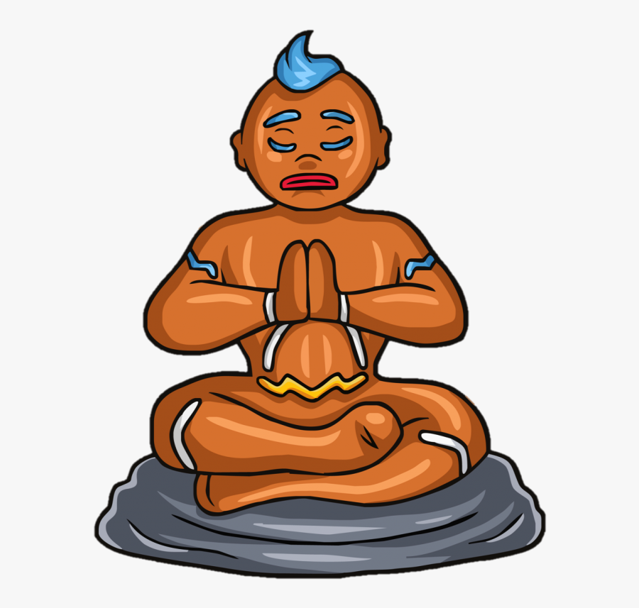 Mental Energy - Sitting, Transparent Clipart