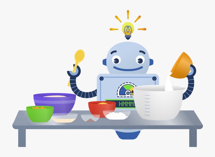 Robot Li Chef, Transparent Clipart