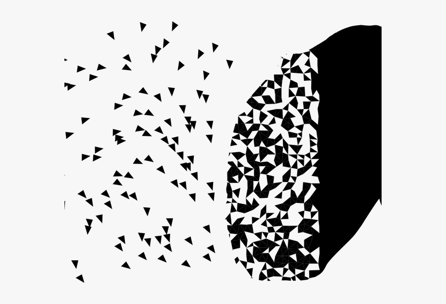 Shows A Silhouette Of A Person Sitting Hunched On The - Mental Health Transparent Background, Transparent Clipart