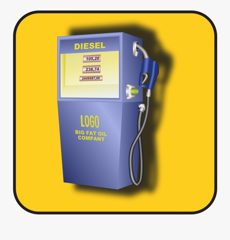 Gas Pump - Gas Pump Clip Art, Transparent Clipart