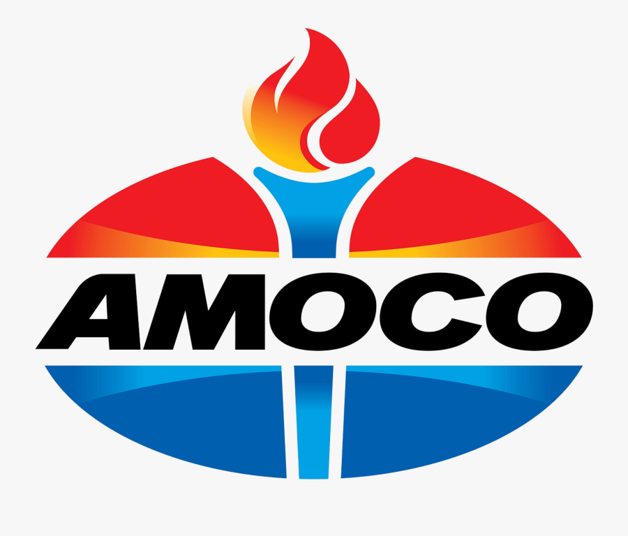 Amoco Gas, Transparent Clipart