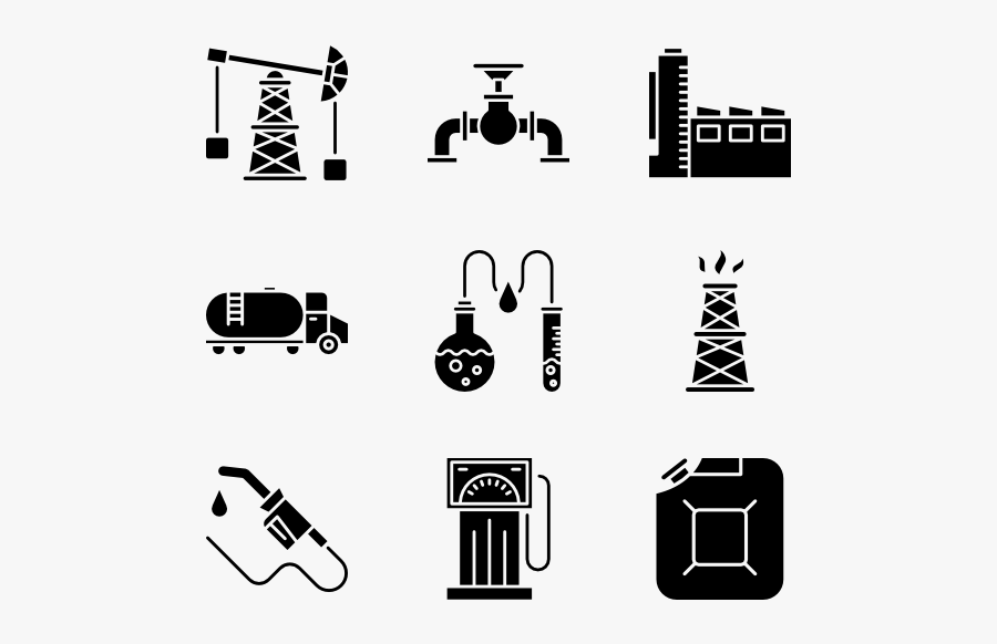 Oil Industry, Transparent Clipart