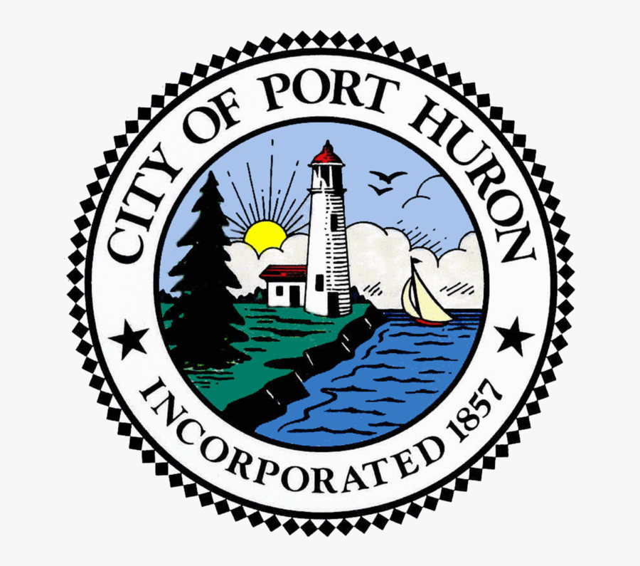 City Of Port Huron Logo, Transparent Clipart