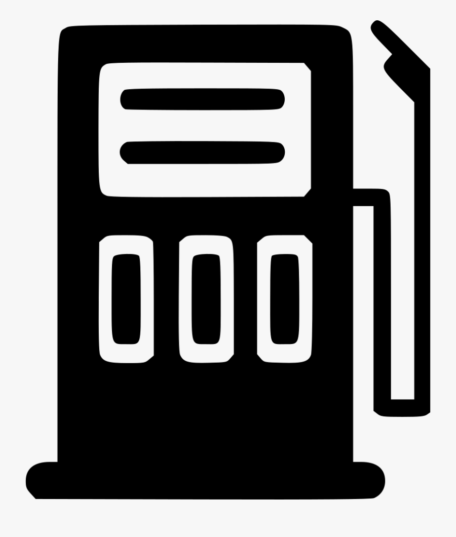 Gas Pump, Transparent Clipart