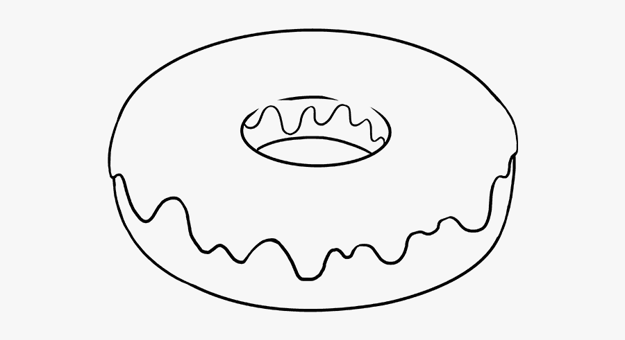Easy Cartoon Donuts, Transparent Clipart