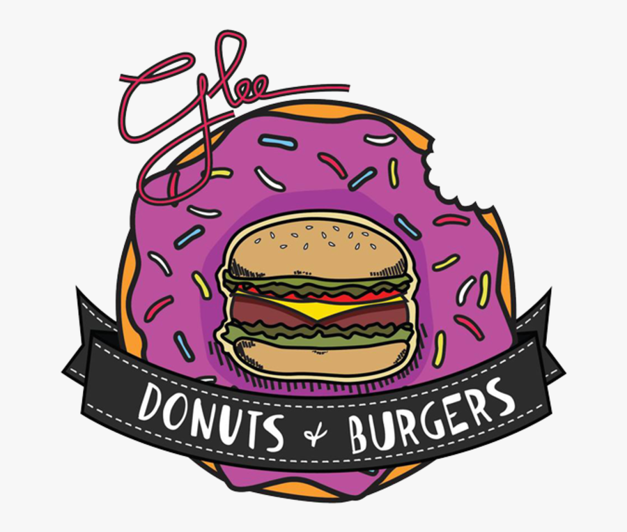 Glee Donuts & Burgers Delivery, Transparent Clipart
