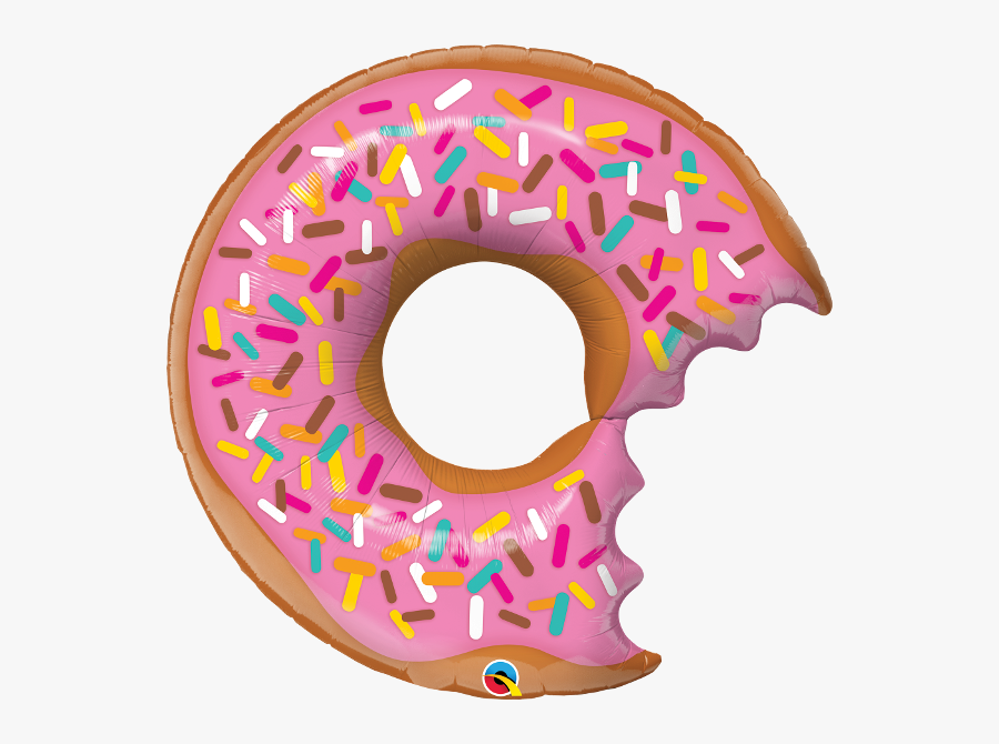 Shape Bit Sprinkles - Donut Balloon, Transparent Clipart