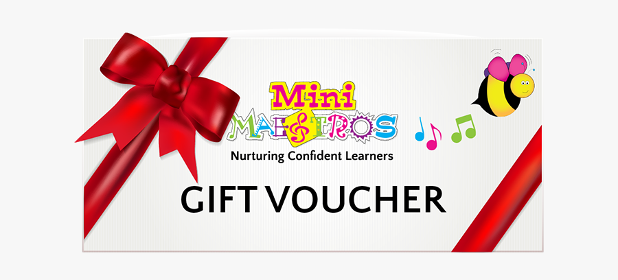Mini Maestros Gift Voucher, Transparent Clipart
