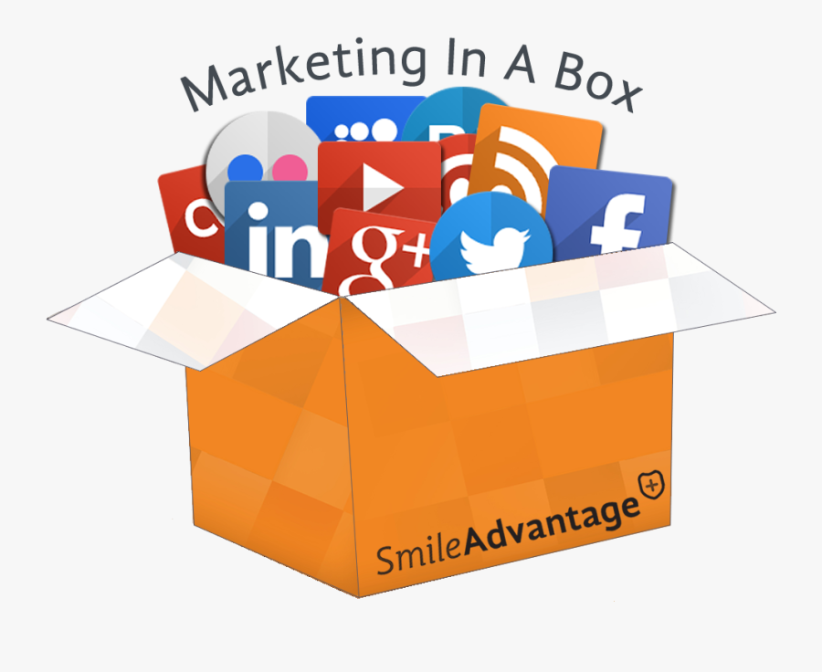 Marketing In A Box - Twitter, Transparent Clipart