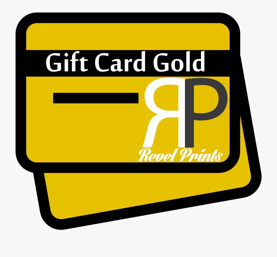 Revel Prints Gift Card - Sign, Transparent Clipart