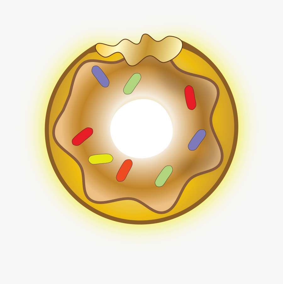 Dunkin Donuts Clipart Bite Clipart - Doughnut, Transparent Clipart