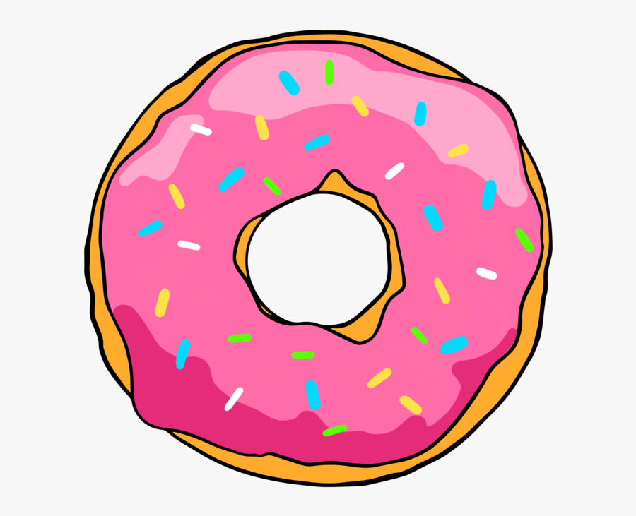 Donut Download Png Image - Simpsons Wallpaper Donuts Hd, Transparent Clipart