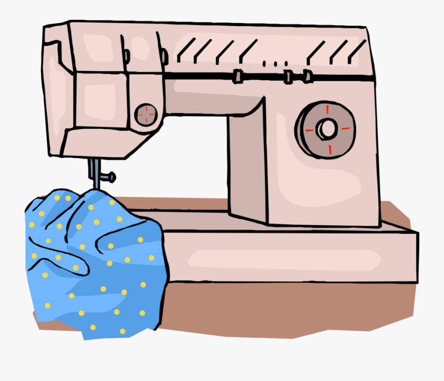 Material,angle,area - Sewing Machine Clipart, Transparent Clipart