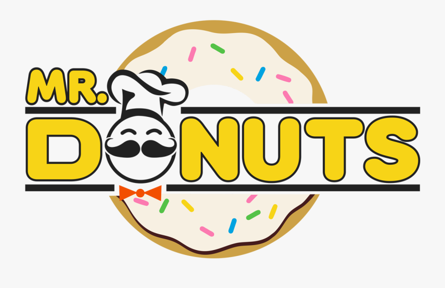 Mr Donuts Logo, Transparent Clipart